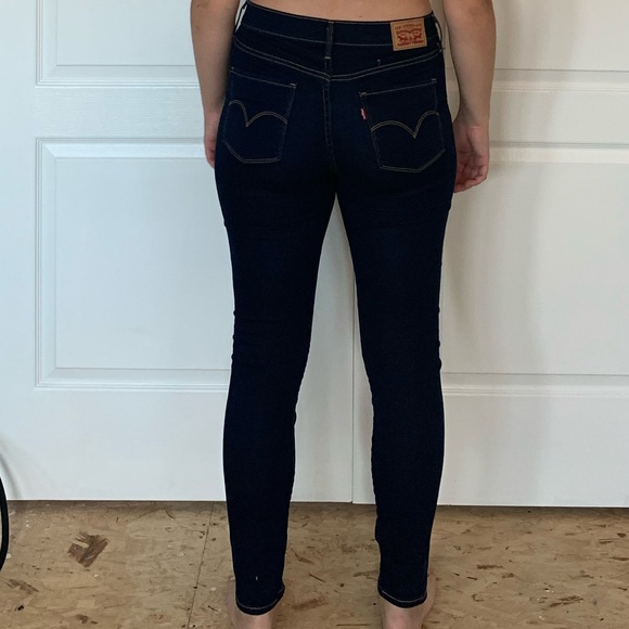High waisted blue jeans - Picture 5 of 5
